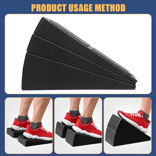 Proberos 3PCS Squat Wedge Set, Adjustable Height & Tilt Exercise Wedges for Squats EPP Wedge Block Slant Board, Yoga Foam Wedge Blocks, Incline Board Platform For Heel Elevated and Calf Raise Proberos 3PCS Squat Wedge Set, Adjustable Height & Tilt Exercise Wedges for Squats EPP Wedge Block Slant Board, Yoga Foam Wedge Blocks, Incline Board Platform For Heel Elevated and Calf Raise
